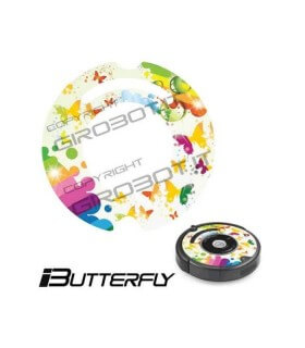 iCover - Decalcomania iButterfly per iRobot Roomba 500 600