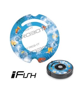 iCover - Decalcomania iFish per iRobot Roomba 500 600