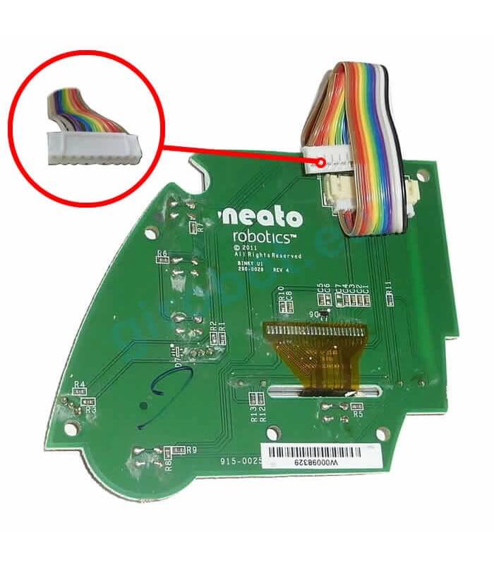 Display lcd Neato XV - BINKY REV 4" UI 290-0026