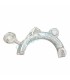 Neato Serie XV - Parte in materiale fibra ottica per illuminazione uniforme tasto power