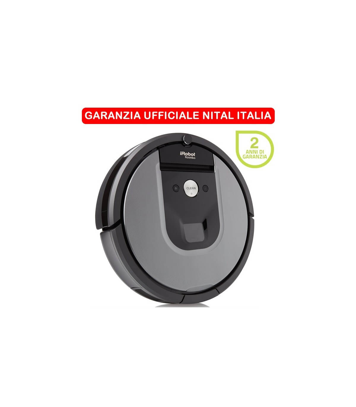 iRobot Roomba 960 - Robot Aspirapolvere - Garanzia Ufficiale Nital