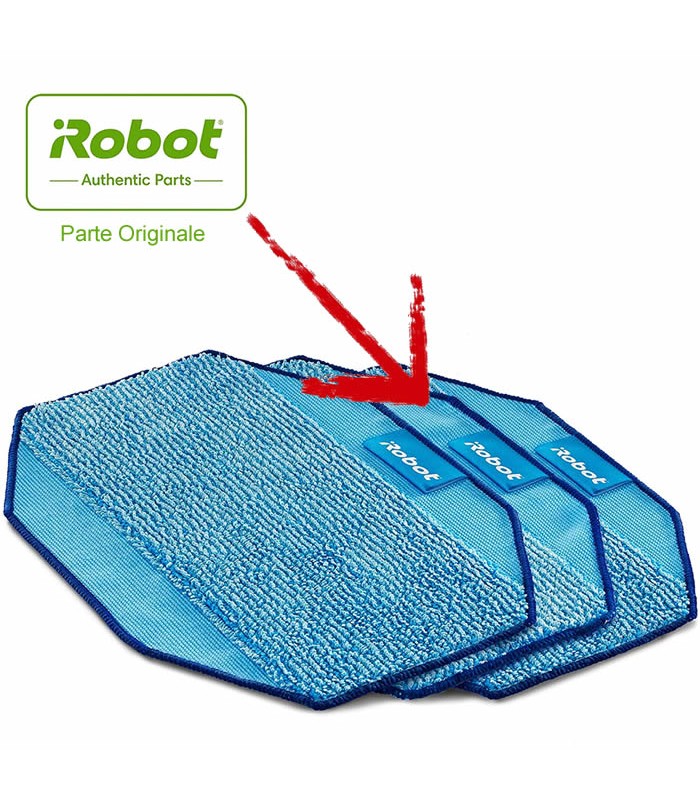 Set 3 panni in microfibra per LAVAGGIO. Braava 390, 380, 320