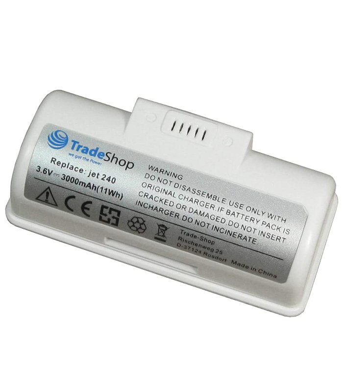 iRobot Braava Jet 240 Batteria agli ioni di litio 3,6 V/3000 mAh