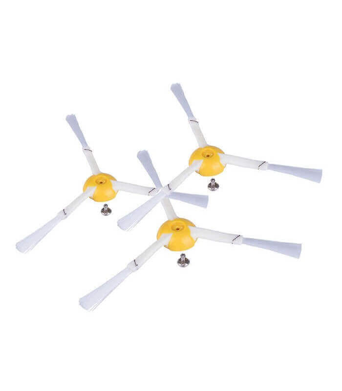 KIT 3 pezzi spazzola laterale 3 bracci. Roomba