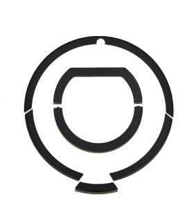 Kit completo Rifiniture + maniglia roomba - Nero
