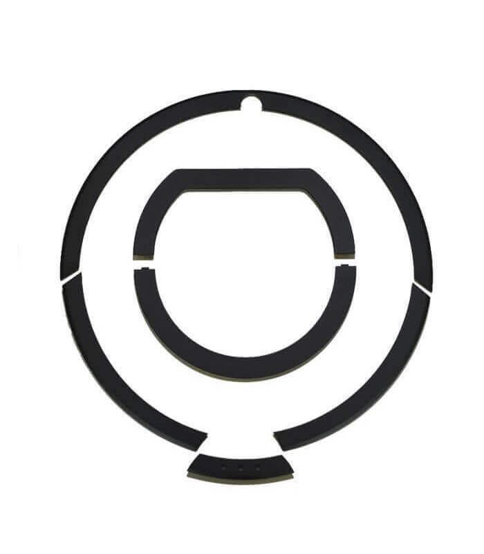 Kit completo Rifiniture + maniglia roomba - Nero