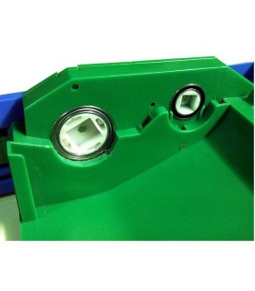 Roomba scatola ingranaggi gearbox VERDE con cuscinetti.