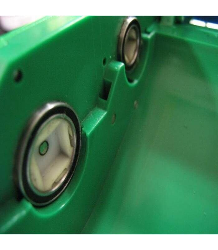 Roomba scatola ingranaggi gearbox VERDE con cuscinetti.